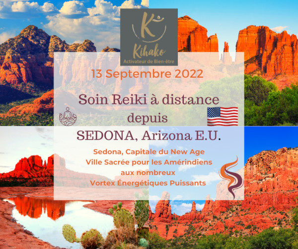 Sedona, soin Reiki à distance