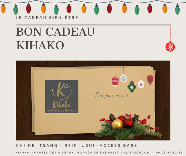 Bon cadeau Kihako