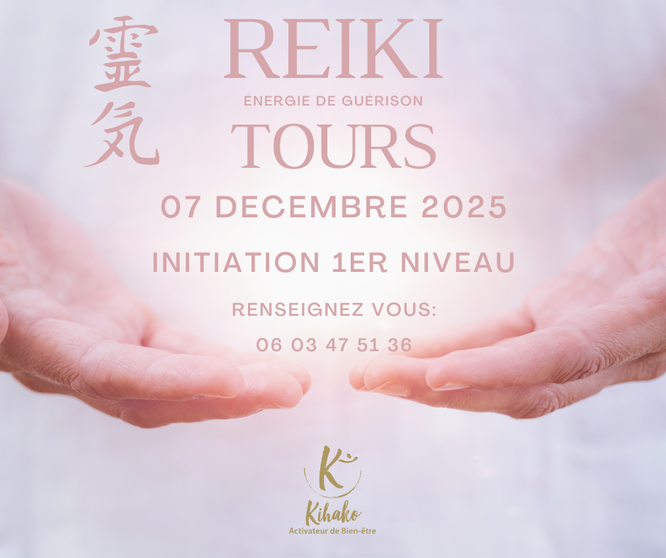 Initiation Reiki à Tours